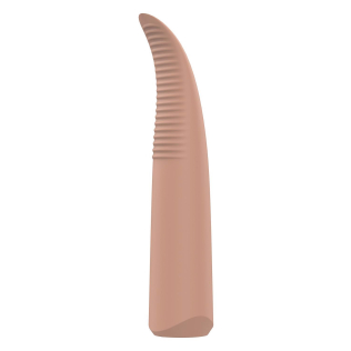Вібратор для точкової стимуляції клітора бежевого кольору Dream Toys Nude Laurel