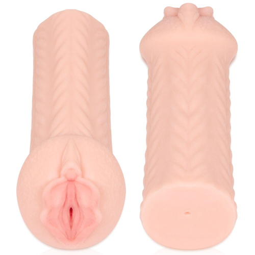 Мастурбатор двухслойный вагина телесного цвета Kokos Elegance 004 Double Layer - 2