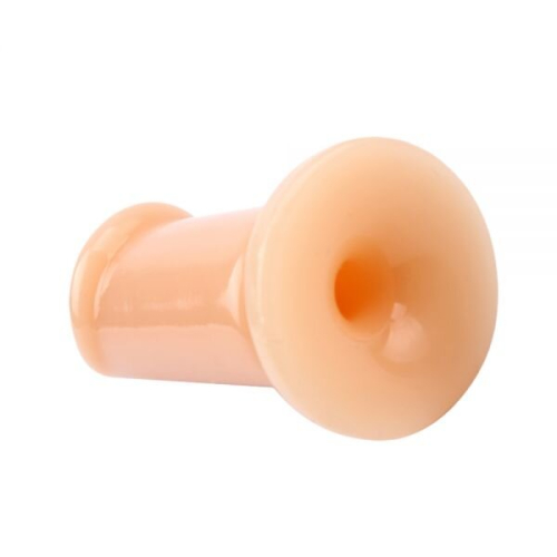 Анальна пробка тілесна на присоску Small slim dildo 291337 - 5