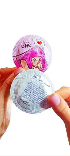 Презервативи ONE Pleasure dome (анатомічні) (по 1 шт) - 6