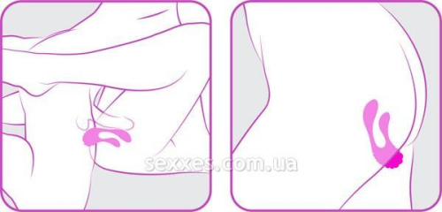 Двойной вибратор с пультом управления Adrien Lastic Couple Secrets Mini - 3