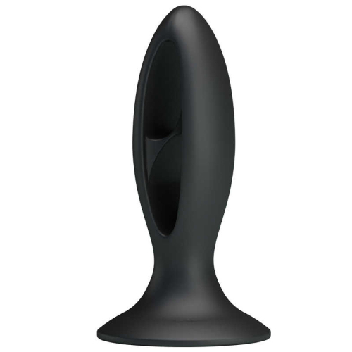 Анальна пробка з чорною присоскою Baile Fabulous Silicone - 3