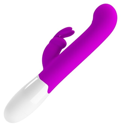 Вибратор-кролик для вагинально клиторальной стимуляции розовый Pretty Love CENTAUR RABBIT VIBRATOR - 3