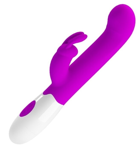 Вибратор-кролик для вагинально клиторальной стимуляции розовый Pretty Love CENTAUR RABBIT VIBRATOR - 2
