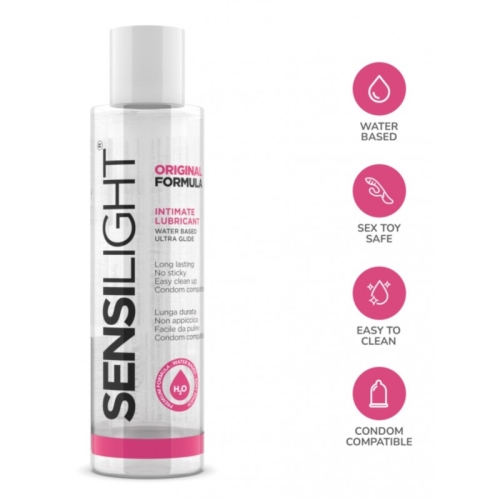 Лубрикант со смазывающим и увлажняющим действием на водной основе Intimateline Sensilight Original Formula 150мл - 3
