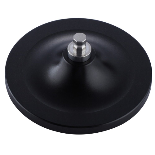 Адаптер на присоску для секс машин чорного кольору Hismith Suction cup adapter klicLok - 2