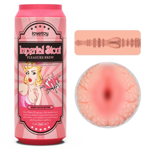 Мастурбатор вагіна для чоловіків тілесного кольору Lovetoy Imprial Stout - 1