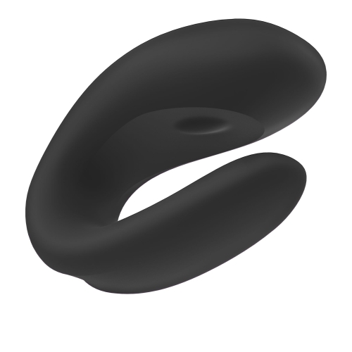 Вибратор для пар с управлением через телефон черный Satisfyer Double Joy - 5