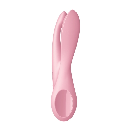 Кліторальний стимулятор рожевого кольору Satisfyer Threesome 1 - 3