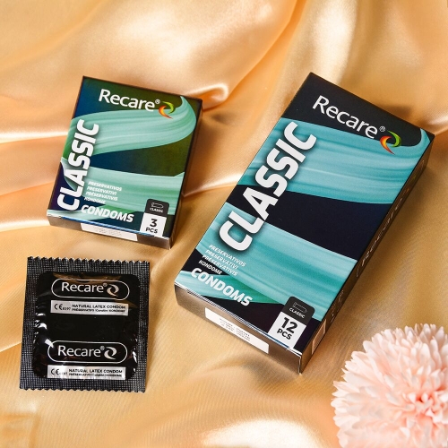 Презервативи класичні Recare Classic Condoms Holographic 12 штук - 4