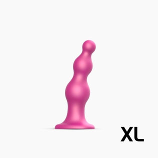 Насадка для страпона силиконовая розовая Strap On Me Dildo размер XL
