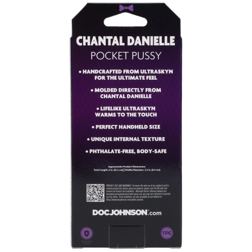 Мастурбатор Вагина порноактрисы Chantal Danielle телесного цвета Doc Johnson - 7