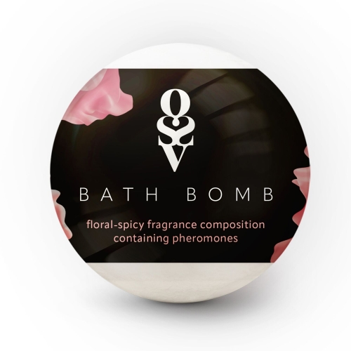 Бомбочка для ванни з феромонами та східно-квітковим ароматом Obsessive Bath bomb Floral Spicy 100 г - 1