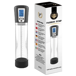 Вакуумная помпа для увеличения пениса и эрекции прозрачная CANWIN Passion Pump P078A 