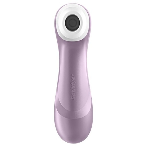 Вакуумний кліторальний стимулятор фіолетового кольору Satisfyer Pro 2 - 9