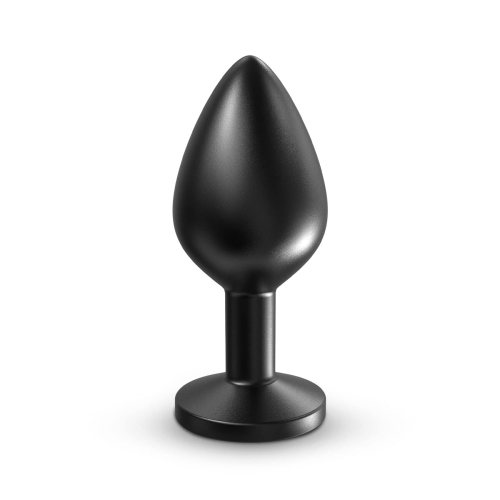 Анальна пробка металева чорного кольору Dorcel ONIX PLUG розмір M - 1