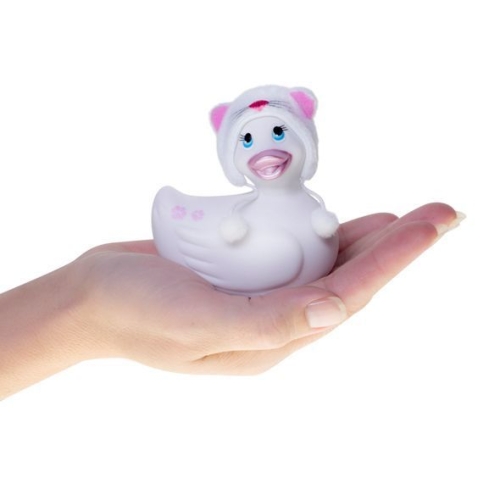 Вібратор-качечка для клітора водонепроникний I Rub My Duckie-Hoodie White - 3