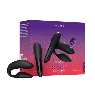 Набір іграшок для пар чорного кольору We Vibe Limited Anniversary Edition
