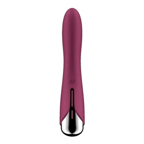 Вибратор вагинальный и для точки G с ротацией красного цвета Satisfyer Spinning Vibe 1 - 6