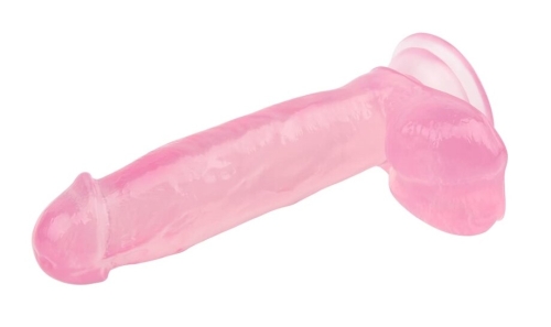 Фалоімітатор 17,5 / 3,6 см на присоску реалістичний рожевий CHISA 7.0 Inch Dildo Pink - 4