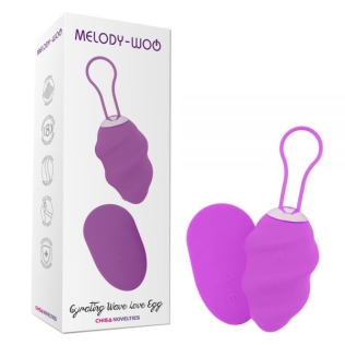 Віброяйце силіконове водонепроникне Gyrating Wave Love Egg