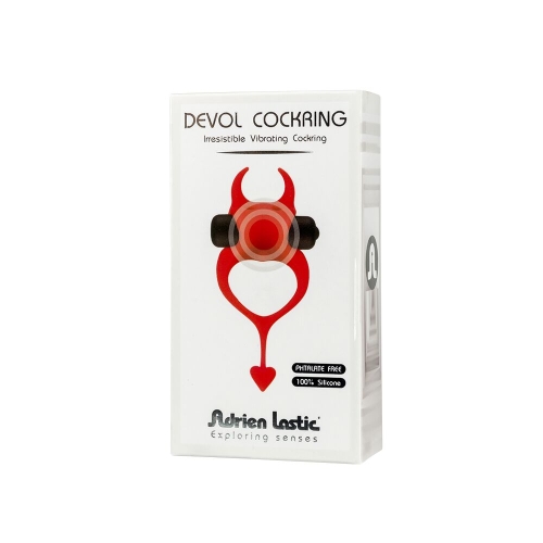 Эрекционное кольцо Devol Cockring с вибрацией - 5