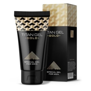 Гель для збільшення пеніса Titan Gel Gold з збудливим ефектом 50 мл