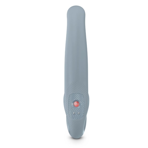 Безремневий вібрострапон регульований сірого кольору Fun Factory Share vibe pro - 3