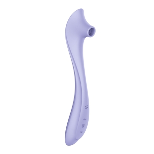 Вакуумный клиторальный стимулятор силиконовый сиреневый Satisfyer Easy Lover