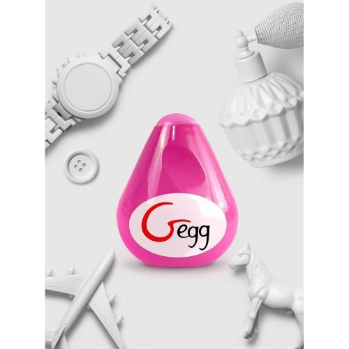 Мастурбатор Яйце для чоловіків Рожеве Gvibe NEW! Gegg - 4