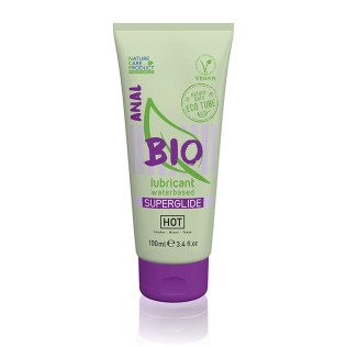 Анальный лубрикант с расслабляющим действием на водной основе Hot Bio lubricant Superglide Anal 100 мл