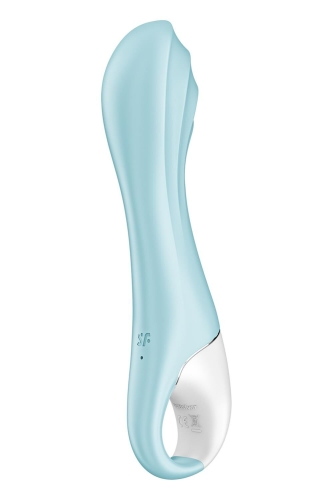 Вібратор для точки G з керуванням зі смартфона блакитного кольору Satisfyer Air Pump Vibrator 5+ - 6