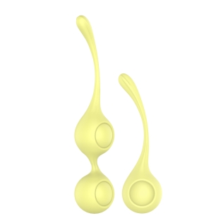 Вагінальні кульки Жовті Dream Toys the CANDY SHOP LEMON SQUEEZE