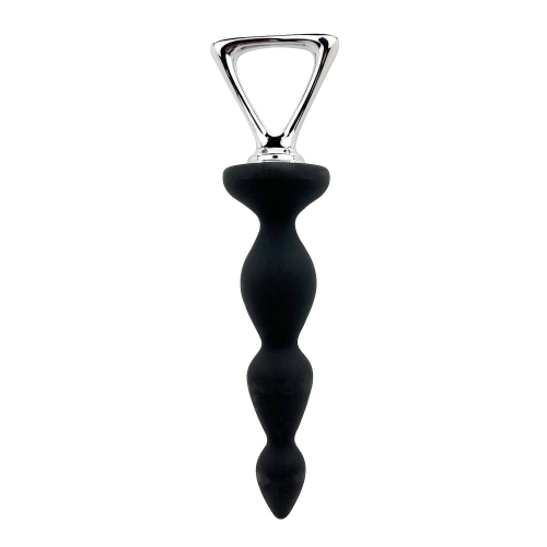 Анальний ланцюжок чорного кольору Adrien Lastic Alive Arrow II - 1
