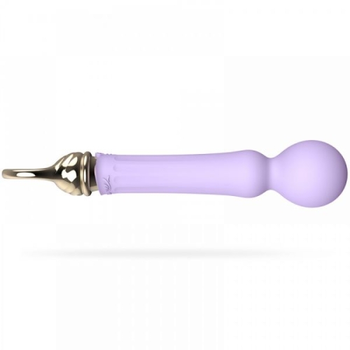 Вібромасажер мікрофон для інтимних місць бузковий ZALO CONFIDENCE Fantasy Violet - 3