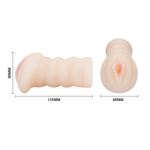 Мастурбатор Вагіна PUSSY VIBRATING MASTURBATOR BM-009132 - 6