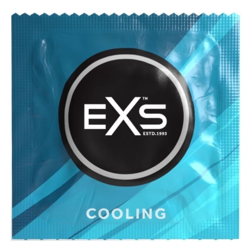 Презервативы с охлаждающим смазывающим покрытием Exs Cooling 10 штук - 1