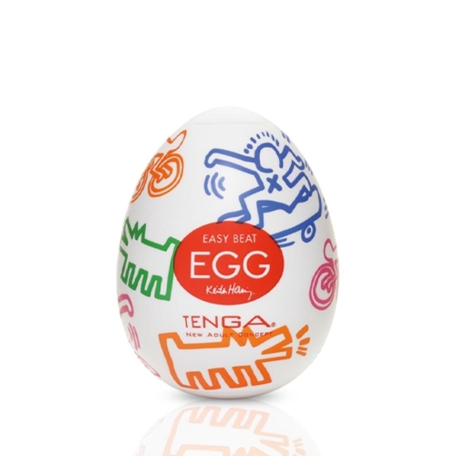 Мастурбатор яйце Tenga Keith Haring EGG Street Тенга - 1