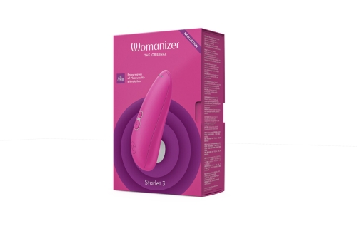 Вакуумний стимулятор для клітора рожевий Womanizer Starlet 3 - 6