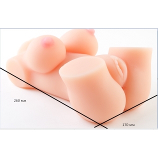 Реалістичне тіло-торс Anica Solid Silicone Sexy Doll S