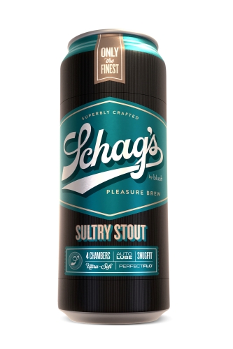 Самозмащувальний мастурбатор SCHAG'S SULTRY STOUT FROSTED - 1