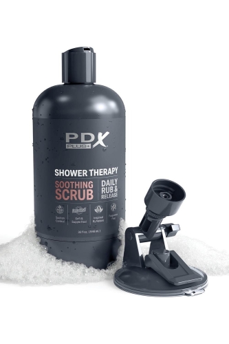 Мастурбатор в колбе Вагина телесная Pipedream PDX Plus Shower Therapy - 5