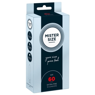 Презервативи Mister Size 60 mm (мм) 10 штук Містер Сайз