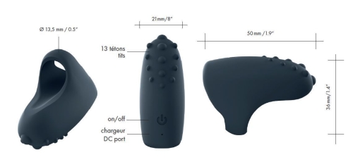 Клиторальный вибратор Marc Dorcel MAGIC FINGER - 4