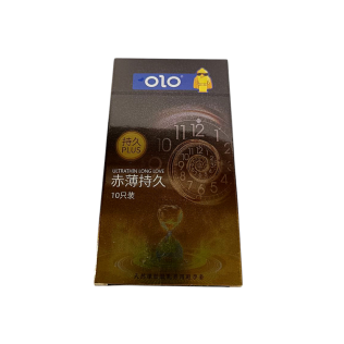 Презервативы с гиалуроновой кислотой и пролонгатором OLO 10 штук