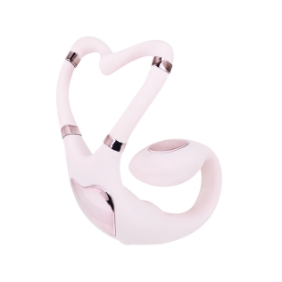 Смарт вибратор для пар розовый Adrien Lastic Venus APP