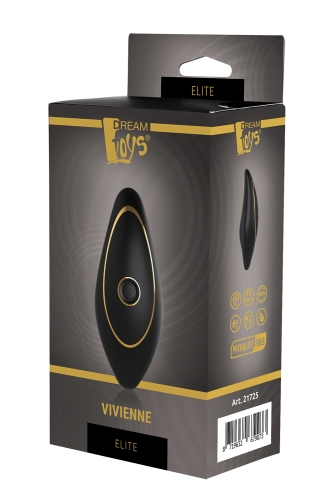 Вибростимулятор в трусики черный Dream Toys Elite vivienne luxxe - 2