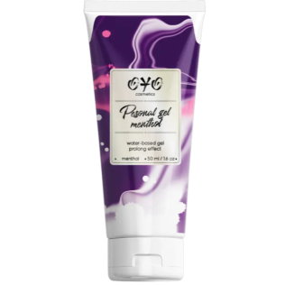 Вагинальный гель на водной основе с пролонгирующим  эффектом OYO Personal Gel Menthol 50 мл