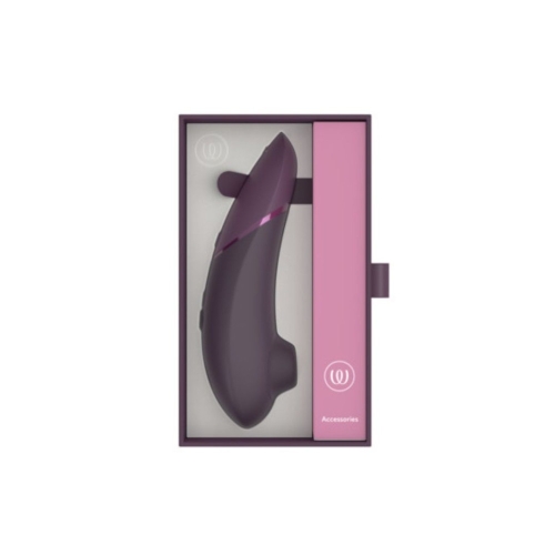 Вакуумний кліторальний стимулятор фіолетового кольору Womanizer Next Dark - 8