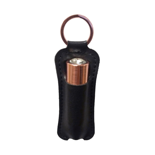 Віброкуль золотистого кольору з сумкою на ланцюжку для ключів PowerBullet First Class Bullet - 7